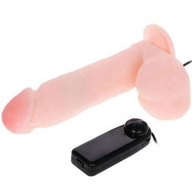 Dildo Realistico con Vibrazione e Telecomando, Silicone Premium